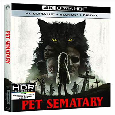 Pet Sematary (공포의 묘지) (2019) (한글무자막)(4K Ultra HD + Blu-ray)