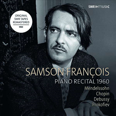 상송 프랑수아 - 1960년 피아노 리사이틀 (Samson Francois - Piano Recital 1960)(CD) - Samson Francois