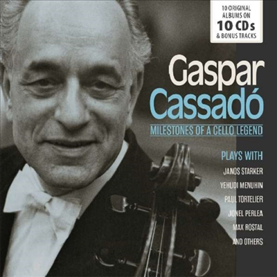 가스파르 카사도 - 첼로의 전설 (Gaspar Cassado - Milestones of a Cello Legend) (10CD Boxset) - Gaspar Cassado