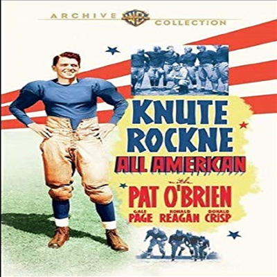 Knute Rockne All American (너트 록큰 올 아메리칸)(지역코드1)(한글무자막)(DVD)(DVD-R)