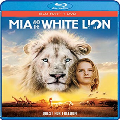 Mia & The White Lion (미아 앤 더 화이트 라이온)(한글무자막)(Blu-ray+DVD)