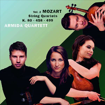 모차르트: 현악 사중주 1, 17 & 20번 (Mozart: String Quartets Nos.1 ,17 & 20)(CD) - Armida Quartett