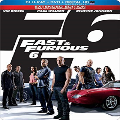 Fast & Furious 6 (분노의 질주: 더 맥시멈)(한글무자막)(Blu-ray)
