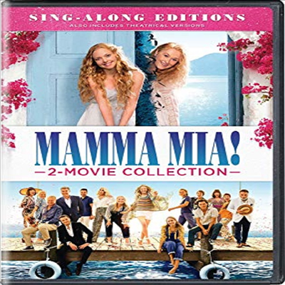 Mamma Mia: 2-Movie Collection (맘마미아 1.2)(지역코드1)(한글무자막)(DVD)
