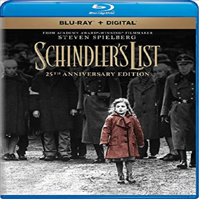 Schindler's List: 25th Anniversary Edition (쉰들러 리스트)(한글무자막)(Blu-ray)