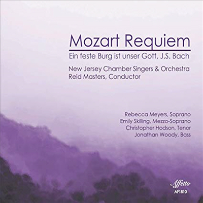 모차르트: 진혼곡, 바흐: 칸타타 80번 (Mozart: Requiem K.626, Bach: Cantata &#39;Ein Feste Burg Ist Unser Gott&#39; BWV80)(Digipack)(CD) - Reid Masters