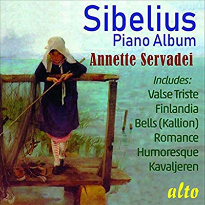 시벨리우스: 피아노 선곡집 (Sibelius Piano Music)(CD) - Annette Servadei