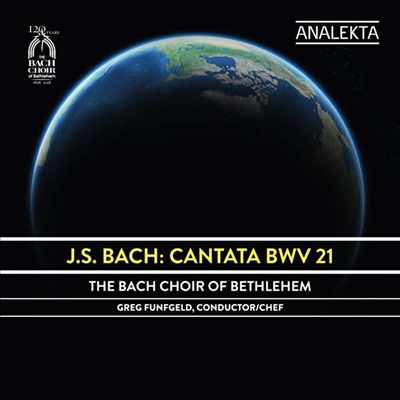 바흐: 칸타타 21번, 아리아 (Bach: Kantate BWV 21 'Ich hatte viel Bekummernis', Aria from BWV120 & BWV76)(CD) - Greg Funfgeld