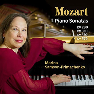 모차르트: 피아노 소나타 3, 10, 17 & 18번 (Mozart: Piano Sonatas KV280, KV330, KV570, KV576)(CD) - Marina Samson-Primachenko