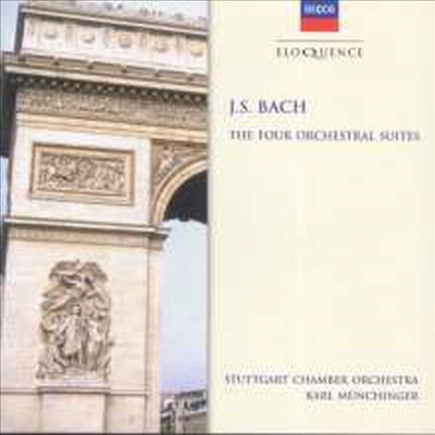 바흐: 관현악 모음곡 1-4번 (Bach: Four Orchestral Suites)(CD) - Karl Munchinger	