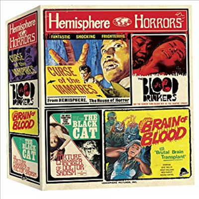 Hemisphere Box Of Horrors (헤미스피어 박스 오브 호러스)(한글무자막)(Blu-ray)