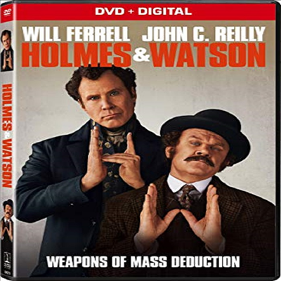 Holmes &amp; Watson (홈즈 앤 왓슨)(지역코드1)(한글무자막)(DVD)