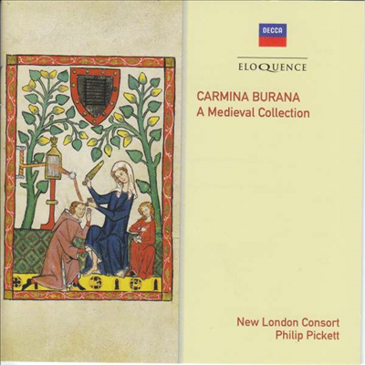 카르미나 부라나 - 중세 모음집 (Carmina Burana Vol.1-4: A Medieval Collection) (4CD) - Philip Pickett