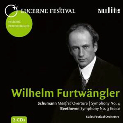 베토벤: 교향곡 3번 '영웅' & 슈만: 교향곡 4번 (Beethoven: Symphony No.3 'Eroica' & Schumann: Symphony No.4)(CD) - Wilhelm Furtwangler