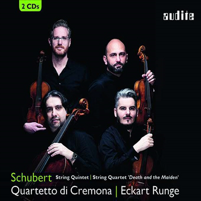 슈베르트: 현악 오중주, 현악 사중주 14번 &#39;죽음과 소녀&#39; (Schubert: String Quintet D956 &amp; String Quartet No.14 &#39;Death &amp; the Maiden&#39;) (2CD) - Quartetto di Cremona