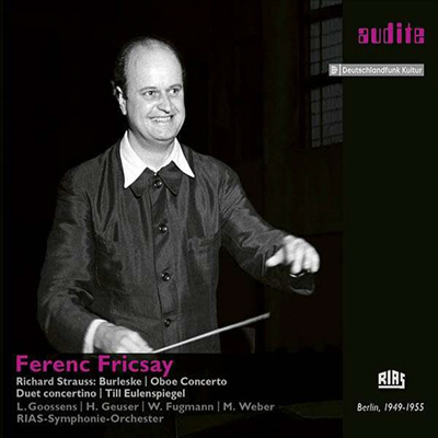 R. 슈트라우스: 부를레스케, 오보에 협주곡, 듀오 콘체르티노 (R. Strauss: Burleske, Oboe Concerto, Duo Concertino)(CD) - Ferenc Fricsay