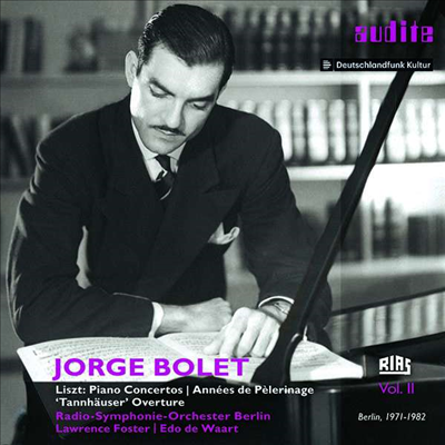 리스트: 피아노 협주곡 1, 2번 (Liszt: Piano Concerto No.1 & 2)(Digipack)(CD) - Jorge Bolet