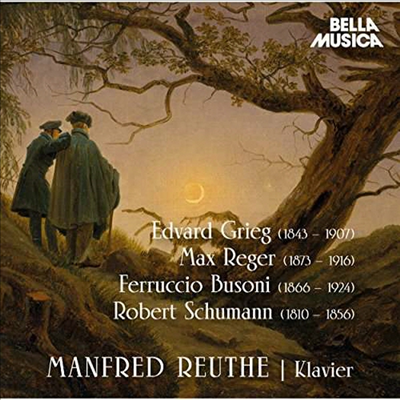 그리그, 부조니: 피아노 소나타, 슈만: 교향적 연습곡 (Grieg, Busoni: Piano Sonatas, Schumann: Symponic Etude Op.13)(CD) - Manfred Reuthe