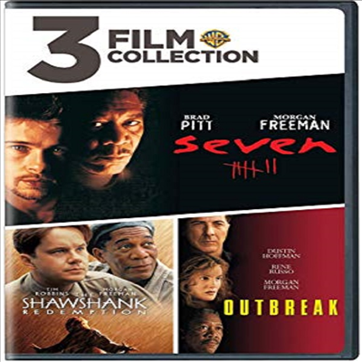 Seven / Shawshank Redemption / Outbreak (세븐 / 쇼생크 탈출 / 아웃브레이크)(지역코드1)(한글무자막)(DVD)