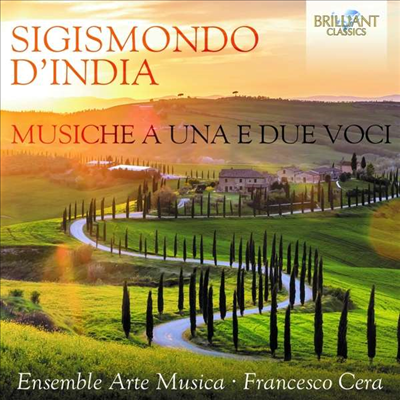 딘디아: 성악 작품집 (D&#39;India - Musiche A Una E Due Voci)(CD) - Francesco Cera