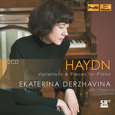 하이든: 변주곡과 피아노 소품집 (Haydn: Variations &amp; Pieces for Piano) (2CD)(CD) - Ekaterina Derzhavina