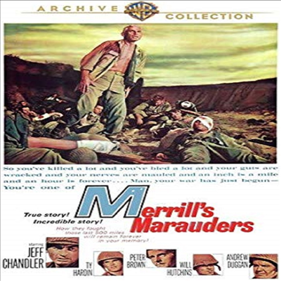 Merrill&#39;s Marauders (메릴의 약탈자들)(한글무자막)(Blu-ray)(Blu-Ray-R)