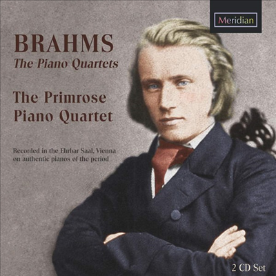 브람스: 피아노 사중주 1, 2 &amp; 3번 (Brahms: Piano Quartets Nos.1, 2 &amp; 3) (2CD) - Primrose Piano Quartet