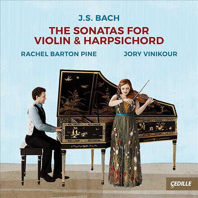 바흐: 바이올린 소나타 1-6번 (Bach: Sonatas For Violin &amp; Harpsichord BWV1014-1019) (2CD) - Rachel Barton Pine