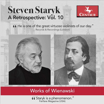 비에니아프스키: 바이올린 협주곡 2번, 에튀드 카프리스 (Wieniawski: Violin Concerto No.2, Etudes-Caprices)(CD) - Steven Staryk