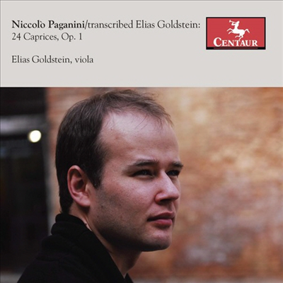 파가니니: 24개 카르리스 - 비올라 편곡반 (Paganini: 24 Caprices Op.1 - Arr. E. Goldstein for Viola)(CD) - Elias Goldstein