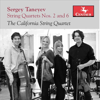 타네예프: 현악 사중주 2, 6번 (Taneyev: String Quartet No.2 &amp; 6)(CD) - California String Quartet