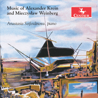 크레인, 바인베르크: 피아노 작품집 (Krein &amp; Weinberg: Works for Piano) (CD) - Anastasia Seifetdinova