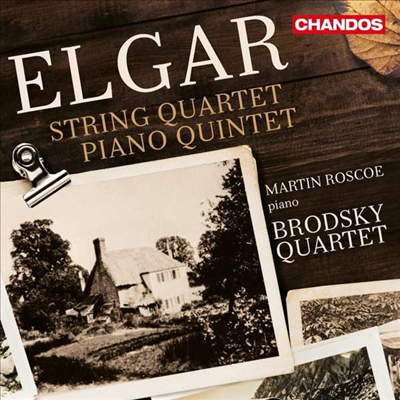 엘가: 현악 사중주 & 피아노 오중주 (Elgar: String Quartet & Piano Quintet)(CD) - Brodsky Quartet