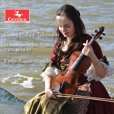 텔레만: 12개의 독주 바이올린 환상곡 (Telemann: 12 Fantasies For Solo Violin TWV40:14-25)(CD) - Kinga Augustyn