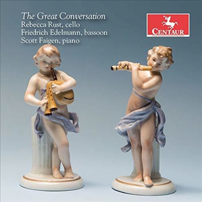 첼로와 바순, 피아노를 위한 작품집 (Loeillet, Schiffelholz, Elgar, Tingley, Ravel & Debussy - Great Conversation)(CD) - Rebecca Rust