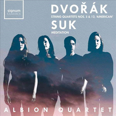 드보르작: 현악 사중주 5 & 12번 '아메리카' (Dvorak: String Quartets Nos.5 & 12 'American')(CD) - Albion Quartet