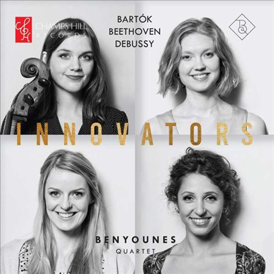 바르톡, 베토벤, 드뷔시: 현악 사중주 (Bartok, Beethoven & Debussy: String Quartets - Innovators)(CD) - Benyounes Quartet