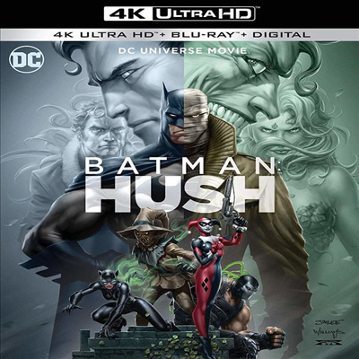 Batman: Hush (배트맨 허쉬) (2019) (한글무자막)(4K Ultra HD + Blu-ray + Digital)