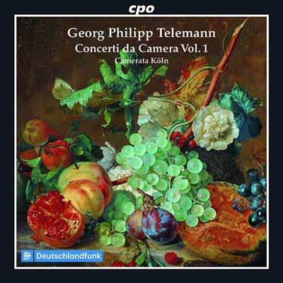 텔레만: 협주곡과 소나타 (Telemann: Concerti da Camera TWV 43)(CD) - Camerata Koln