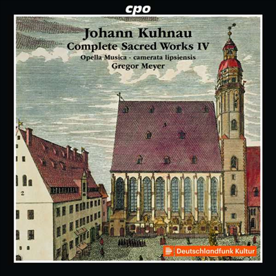 쿠나우: 성가 작품집 (Kuhnau: Complete Sacred Works 4)(CD) - Opella Musica