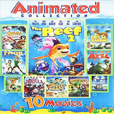 10-Film Animated Family Collection (10 애니메이션 패밀리 컬렉센)(지역코드1)(한글무자막)(DVD)