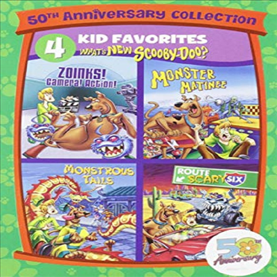 4 Kid Favorites: What&#39;s New Scooby-Doo (스쿠비 두)(지역코드1)(한글무자막)(DVD)