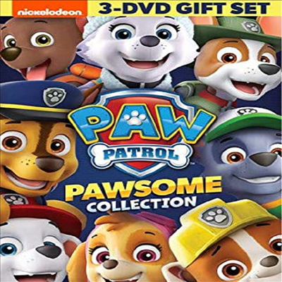 PAW Patrol: Pawsome Collection - Sports Day / Meet Everest! / Marshall and Chase On The Case (강아지 구조대 : 포썸 컬렉션)(지역코드1)(한글무자막)(DVD)