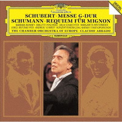 슈베르트: 미사, 슈만: 미뇽을 위한 레퀴엠 (Schubert: Messe D.167, Schumann: Requiem Fur Mignon) (SHM-CD)(일본반) - Claudio Abbado