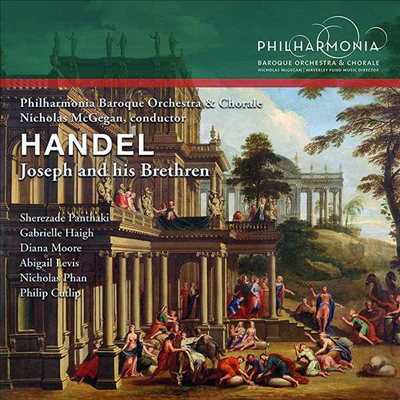 헨델: 오라토리오 &#39;요셉과 그의 형제들&#39; (Handel: Oeratorio &#39;Joseph and his Brethren HWV 59&#39;)(Digipack)(2CD) - Nicholas McGegan