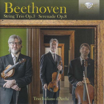 베토벤: 현악 삼중주 &amp; 세레나데 (Beethoven: String Trio &amp; Serenade for String Trio)(CD) - Trio Italiano d&#39;Archi