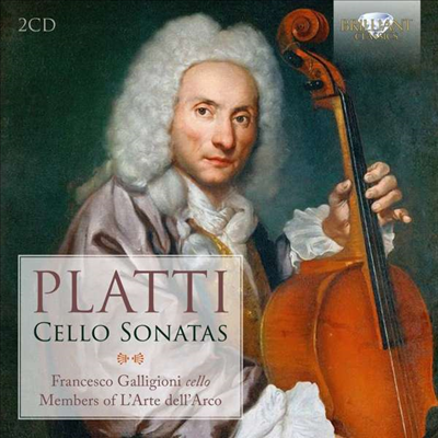 플라티: 첼로 소나타 1 - 12번 (Platti: Cello Sonatas Nos.1 - 12) (2CD) - Francesco Galligioni