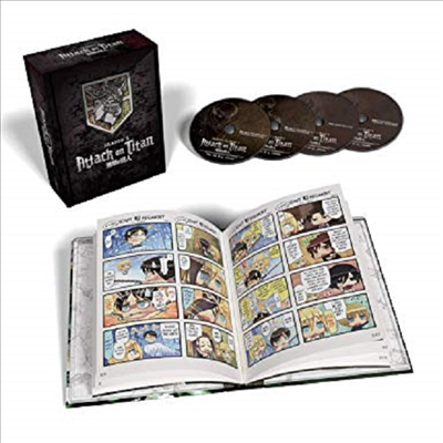 Attack On Titan: Season Three Part One (진격의 거인 시즌 3 파트 1)(Limited Edition)(한글무자막)(Blu-ray)