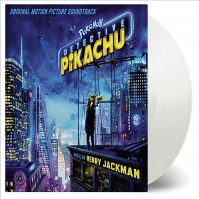 Henry Jackman - Pokemon Detective Pikachu (명탐정 피카츄) (Soundtrack)(Ltd. Ed)(Poster & Postcard)(180G)(White Vinyl)(2LP)