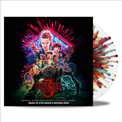 Kyle Dixon & Michael Stein - Stranger Things 3 (기묘한 이야기 시즌 3) (Soundtrack)(Score)(Colored 2LP)